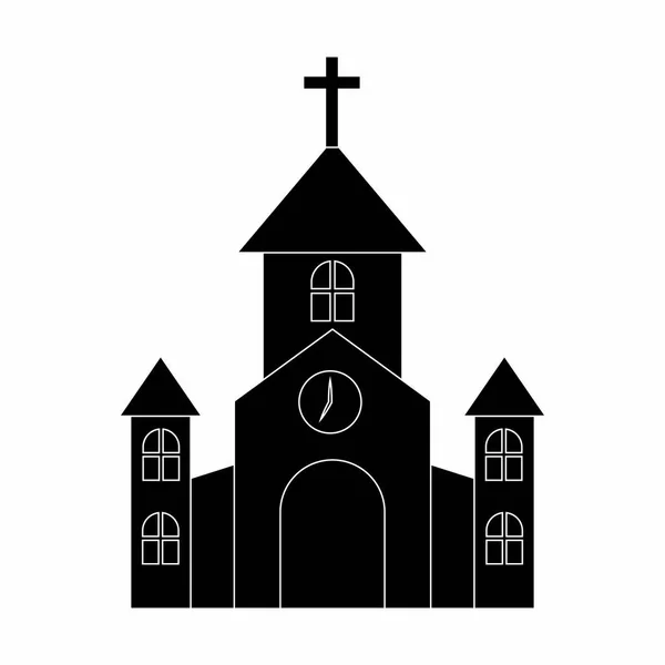 Iglesia linda abstracta — Vector de stock