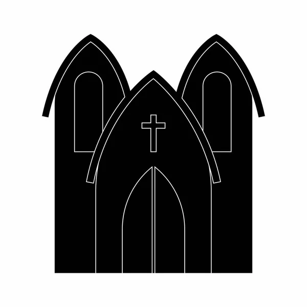 Iglesia linda abstracta — Vector de stock