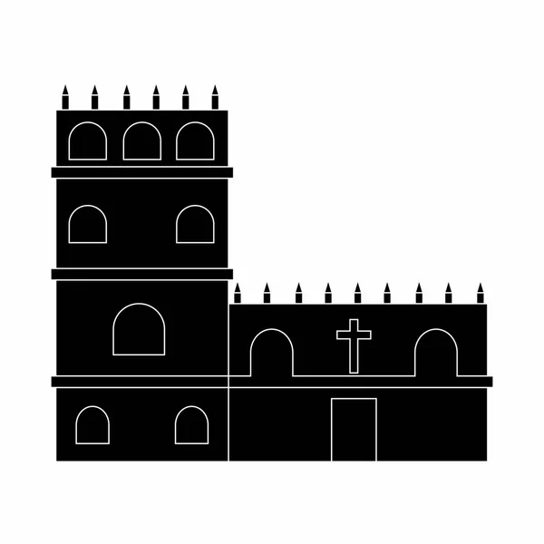 Église mignonne abstraite — Image vectorielle