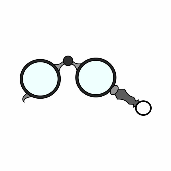 Abstrakta gamla glasögon — Stock vektor