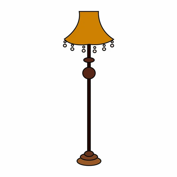 Abstrato lâmpada velha — Vetor de Stock