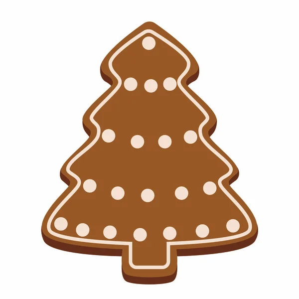 Linda galleta de Navidad — Archivo Imágenes Vectoriales