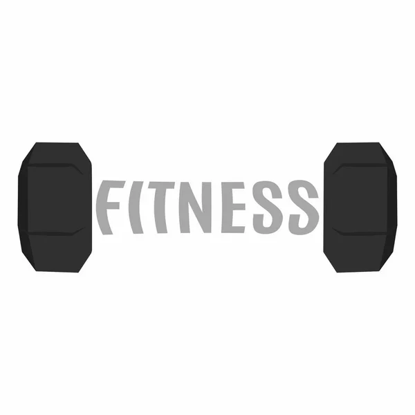 Abstracct icono de fitness — Vector de stock
