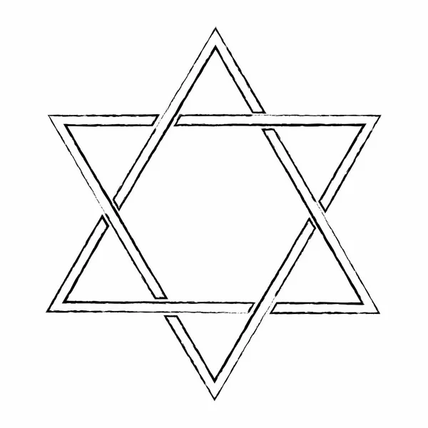 Religia żydowska obiektu — Wektor stockowy