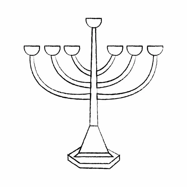 Objeto religioso judío — Archivo Imágenes Vectoriales