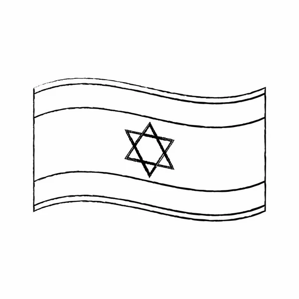 Joodse religie-object — Stockvector