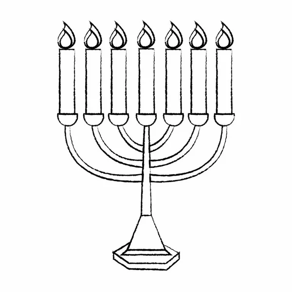Religion juive objet — Image vectorielle