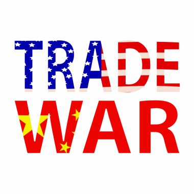 Ticaret savaş arka plan