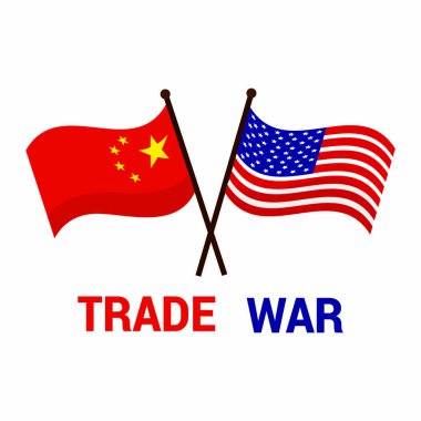 Ticaret savaş arka plan