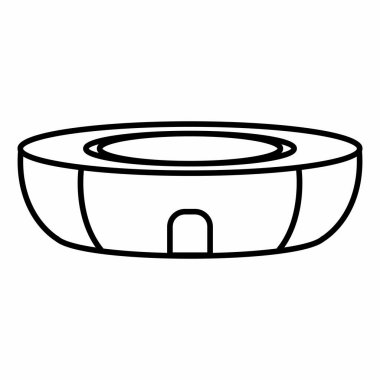 Soyut çizgi film Stadyumu