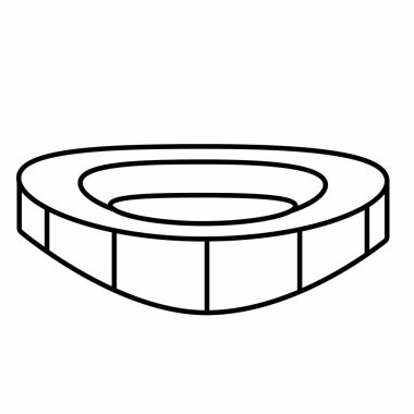 Soyut çizgi film Stadyumu