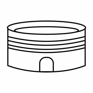 Soyut çizgi film Stadyumu