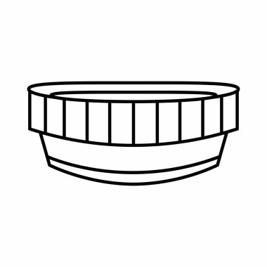 Soyut çizgi film Stadyumu