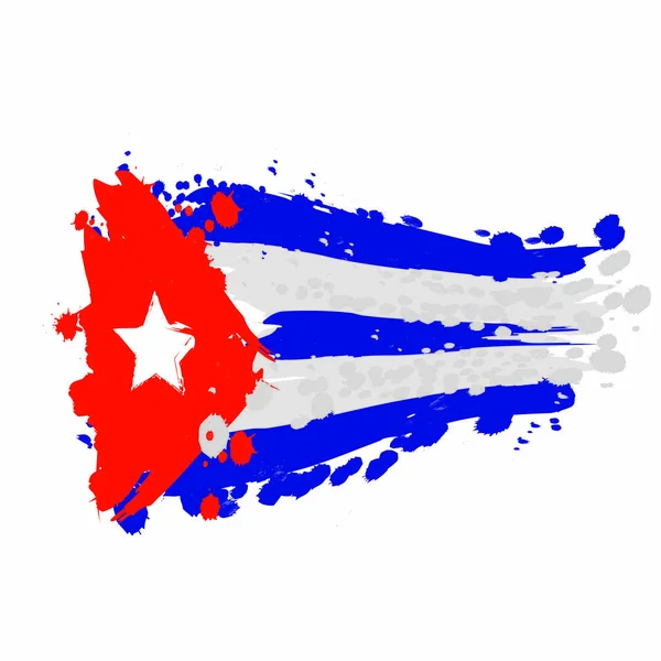 Bandera de Cuba — Archivo Imágenes Vectoriales