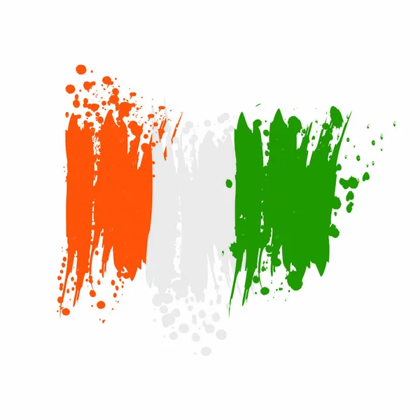 Vlag van Ierland — Stockvector