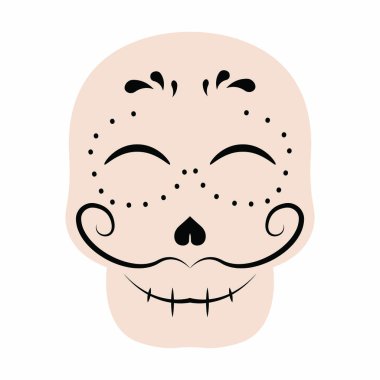 Şirin kafatası maskesi