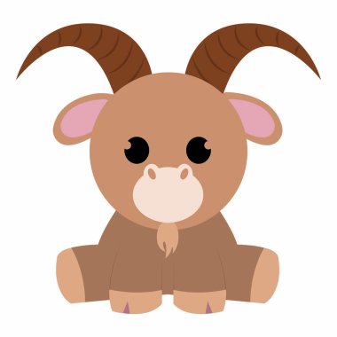 Tatlı keçi çizgi filmi.