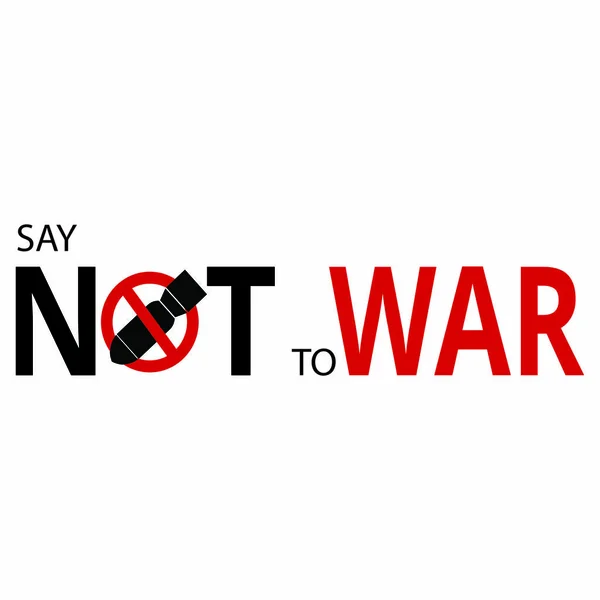 Δεν πόλεμος φόντο — Διανυσματικό Αρχείο