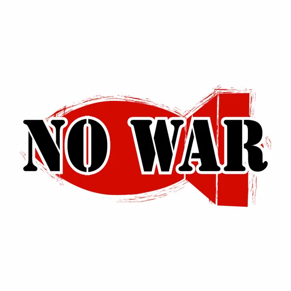 Kein Kriegshintergrund — Stockvektor
