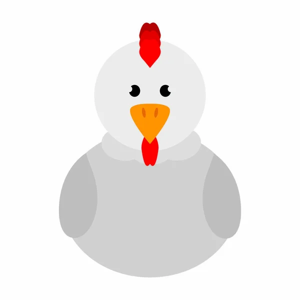 Streszczenie cute kurczaka — Wektor stockowy