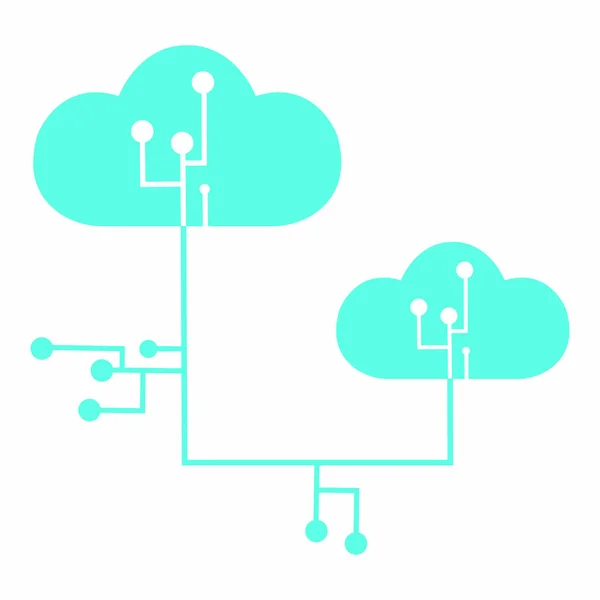 Icono de computación Clod — Archivo Imágenes Vectoriales