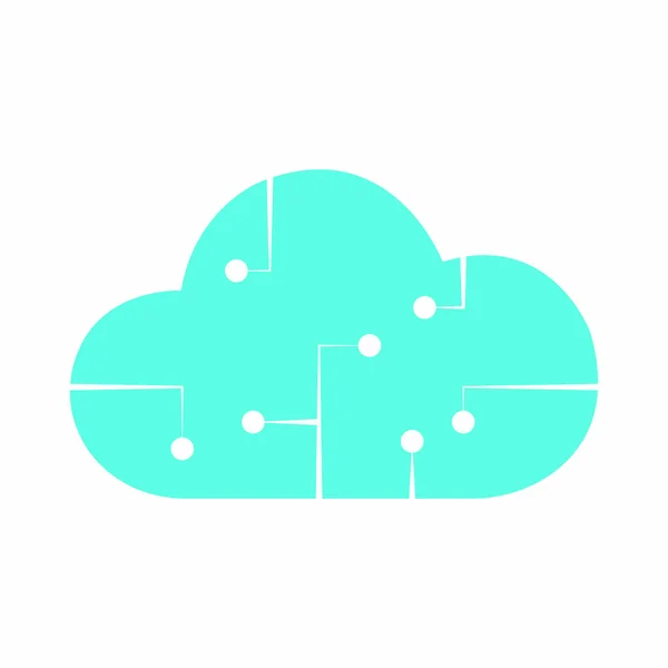 Icono de computación Clod — Archivo Imágenes Vectoriales