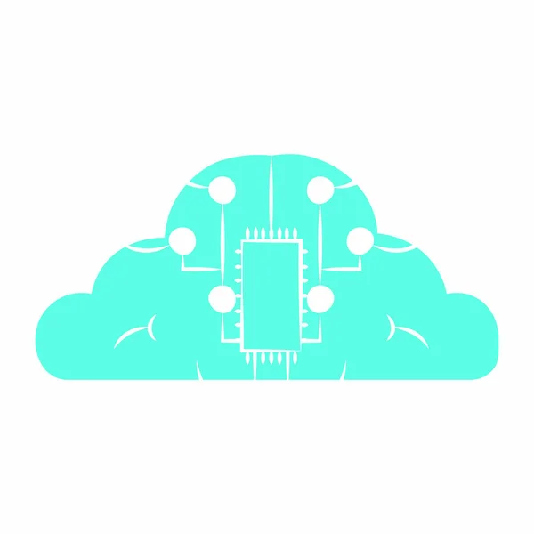 Icono de computación Clod — Archivo Imágenes Vectoriales