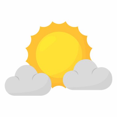 karikatür weather simge