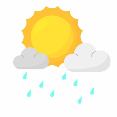 karikatür weather simge