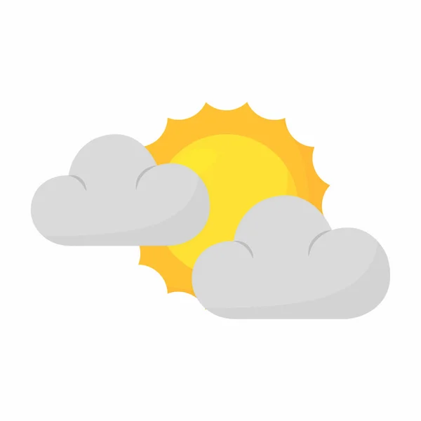 Icona meteo cartone animato — Vettoriale Stock