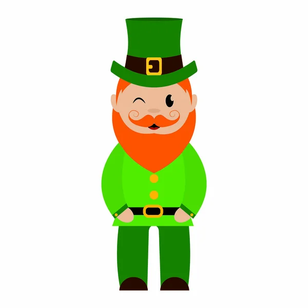 Gnomo del día de Saint Pattrick — Archivo Imágenes Vectoriales