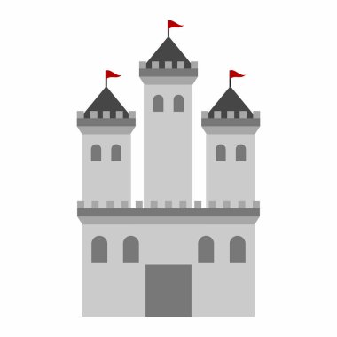 Bir kale önden görünümü