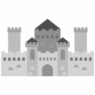 Bir kale önden görünümü