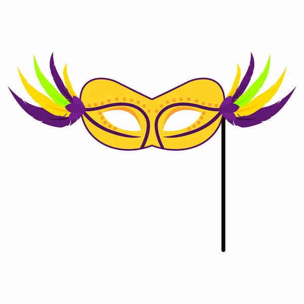 Абстрактная карнавальная маска — стоковый вектор