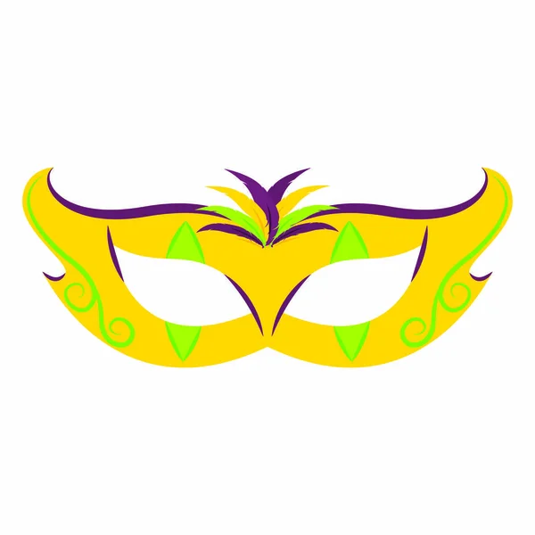 Abstrakt carnival mask — Stock vektor