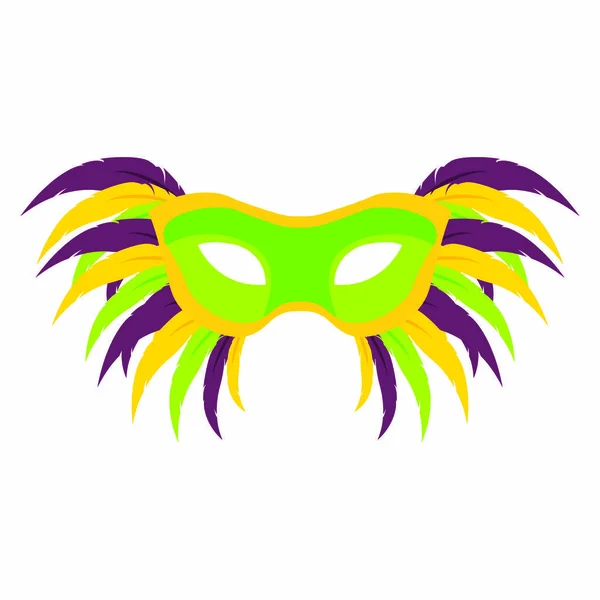 Abstrato máscara de carnaval — Vetor de Stock