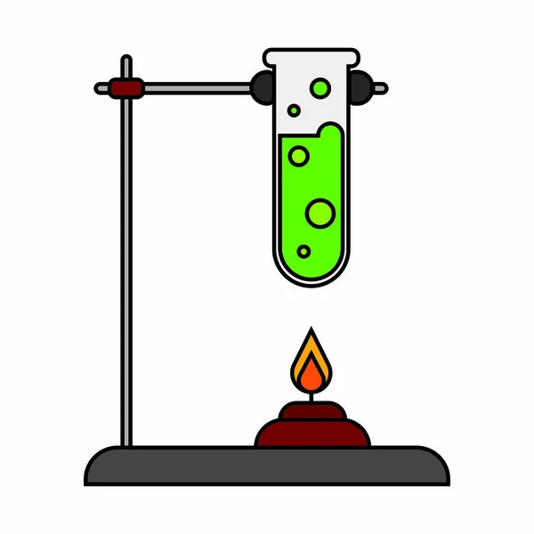 Abstrakcyjny obiekt chemiczny — Wektor stockowy