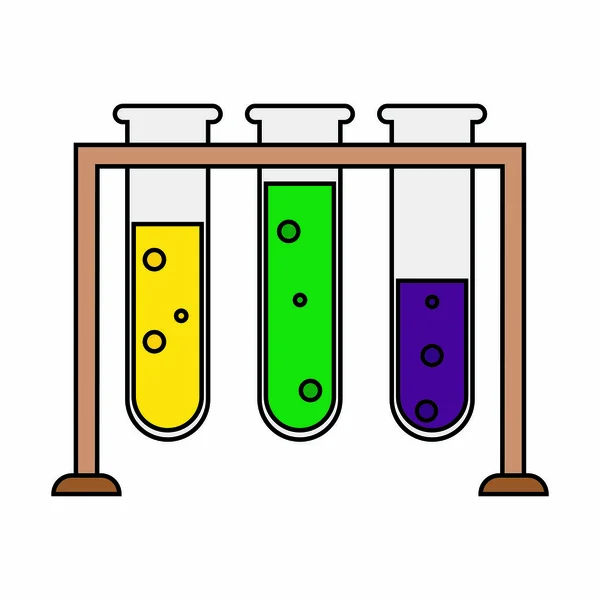 Abstrakcyjny obiekt chemiczny — Wektor stockowy