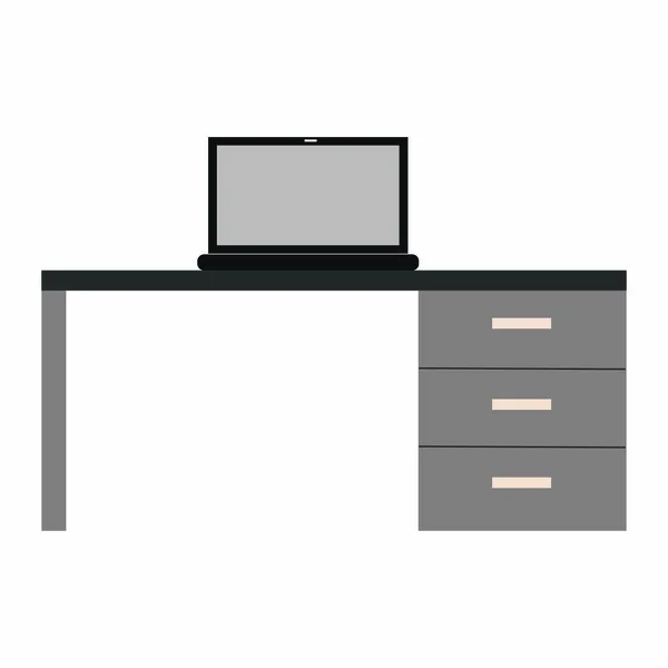 Objet de bureau abstrait — Image vectorielle