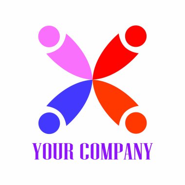 Soyut şirket simgesi