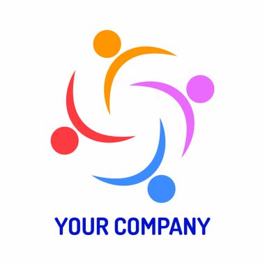 Soyut şirket simgesi