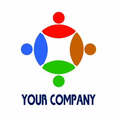 Soyut şirket simgesi