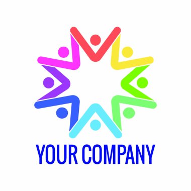 Soyut şirket simgesi