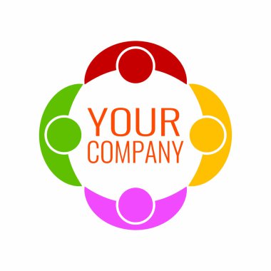 Soyut şirket simgesi