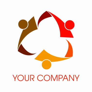 Soyut şirket simgesi