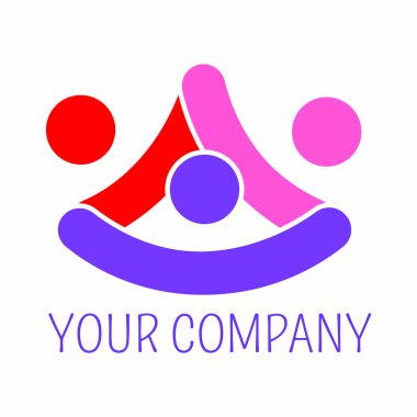 Soyut şirket simgesi