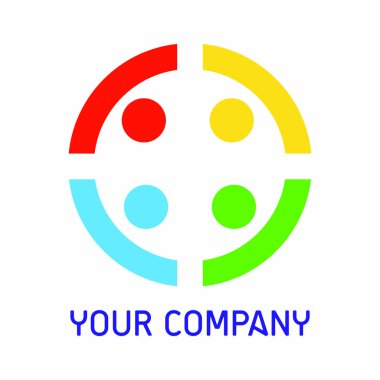 Soyut şirket simgesi