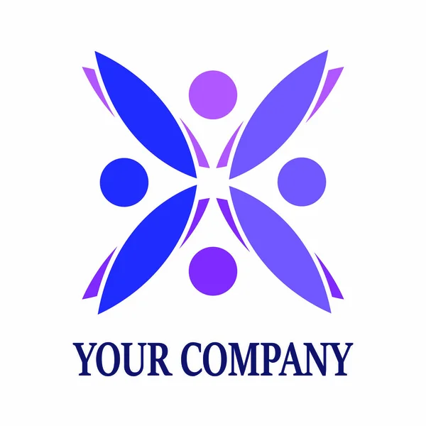 Abstract company icon — Stock Vector