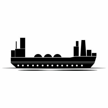 bir teknenin ön görünüm