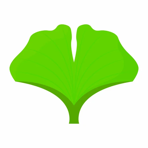 Абстрактный зелёный лист — стоковый вектор